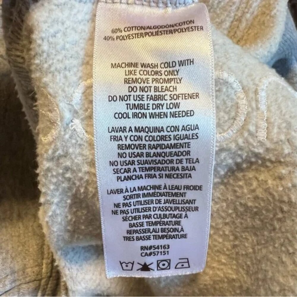 Calvin Klein Performance light gray hoodie thumb holes size extra large xl - Picture 5 of 5